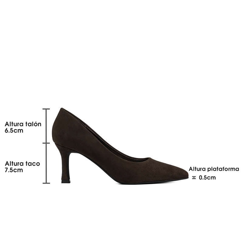ZAPATO TACO ALTO MUJER FORMAL PU WEIDE GH185 - 7