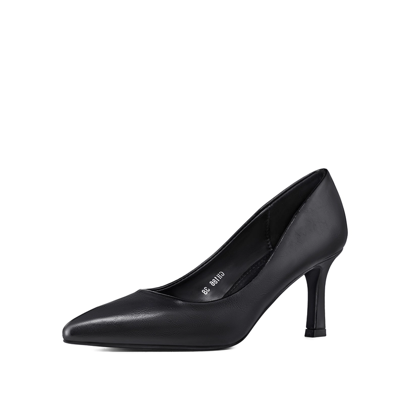 ZAPATO TACO ALTO MUJER FORMAL PU WEIDE GH186 - 3