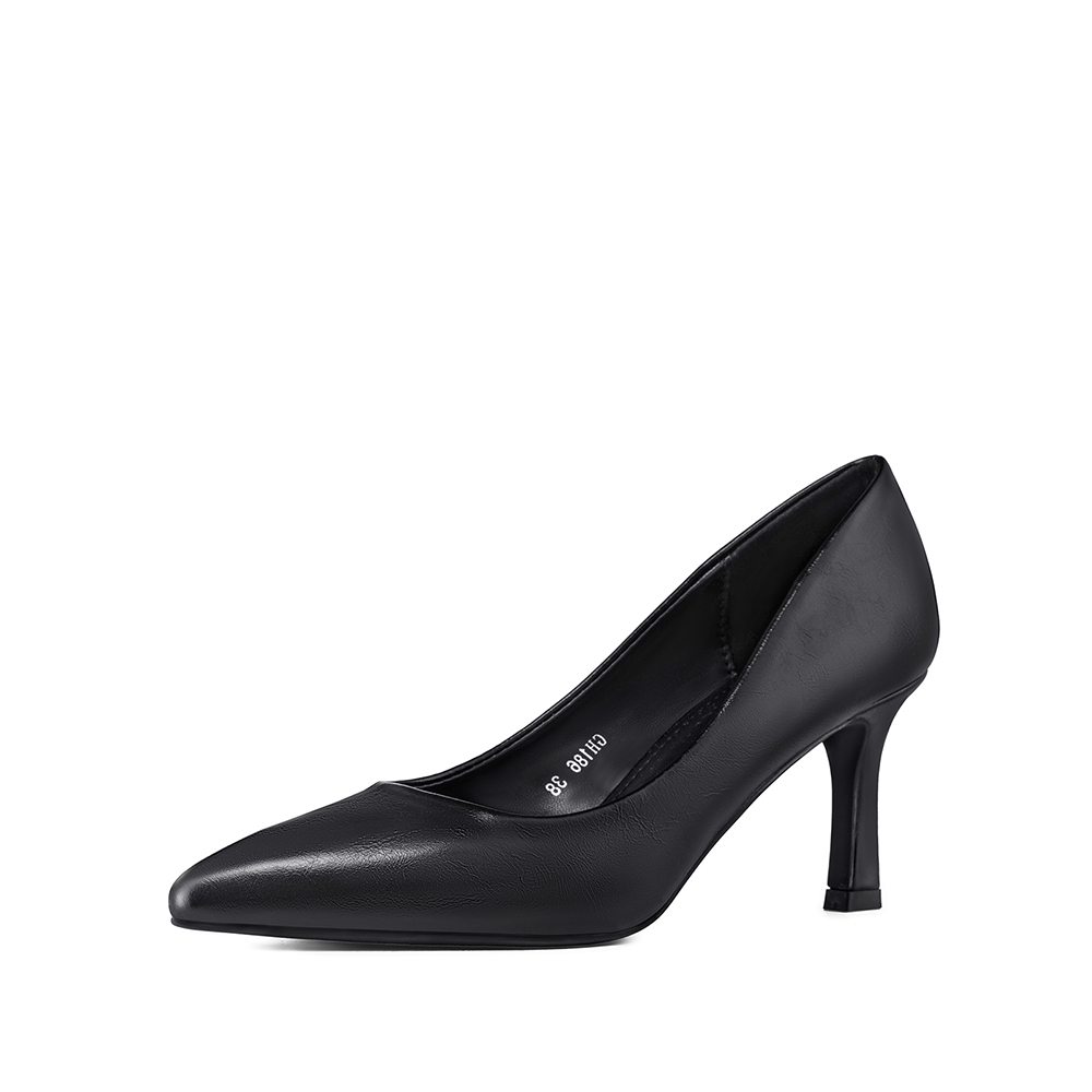 ZAPATO TACO ALTO MUJER FORMAL PU WEIDE GH186 - 3