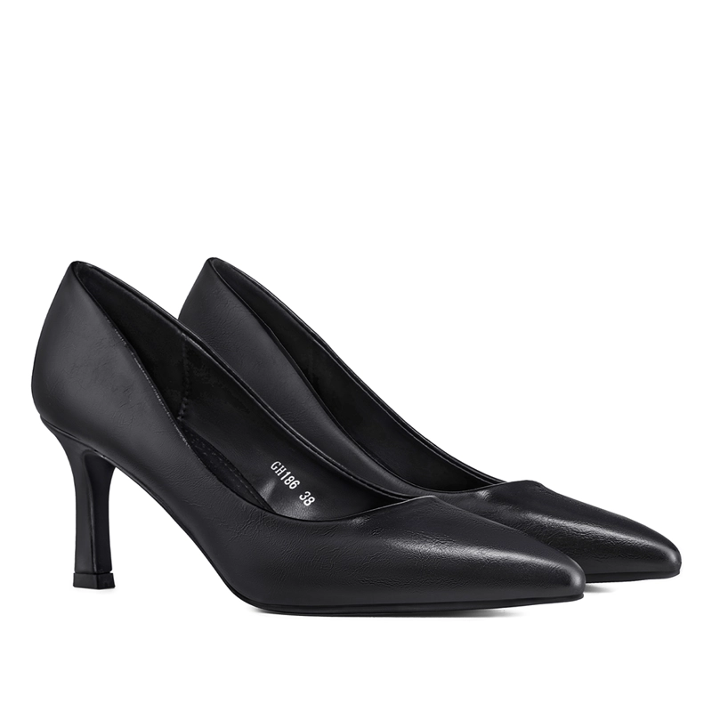 ZAPATO TACO ALTO MUJER FORMAL PU WEIDE GH186 - 5