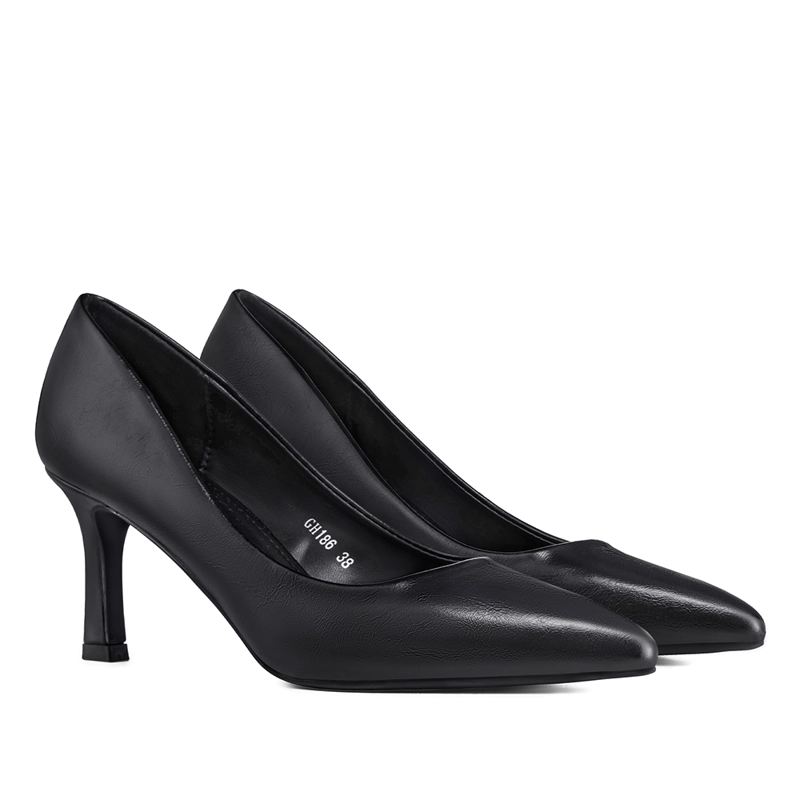 ZAPATO TACO ALTO MUJER FORMAL PU WEIDE GH186 - 5