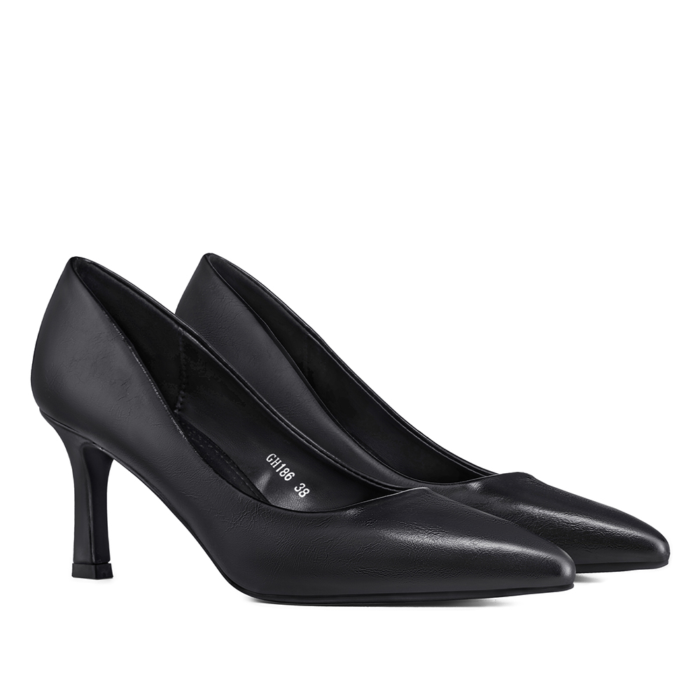 ZAPATO TACO ALTO MUJER FORMAL PU WEIDE GH186 - 5