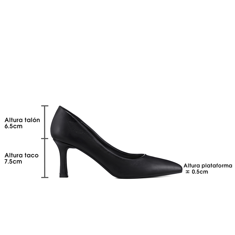 ZAPATO TACO ALTO MUJER FORMAL PU WEIDE GH186 - 7