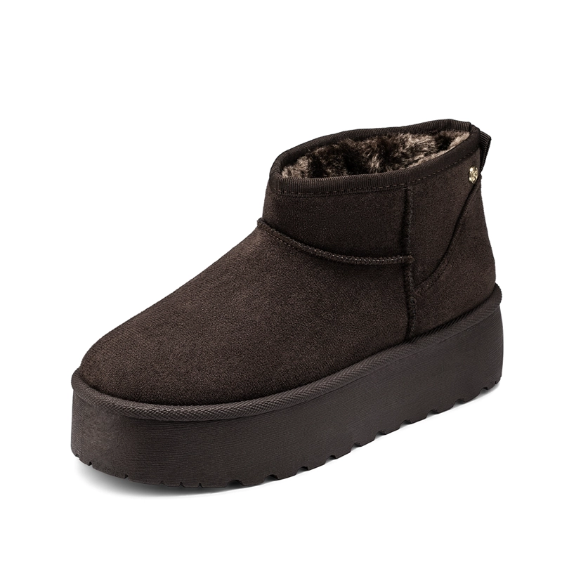 BOTIN MARRON CASUAL MUJER WEIDE LT123 - 5