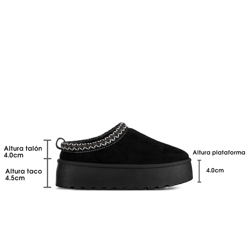BOTIN TE RMICO MUJER PLATAFORMA PU TEXTIL WEIDE GLT617 - 6