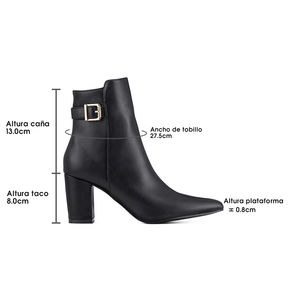BOTIN TACO MUJER CASUAL PU WEIDE GH183 - 9