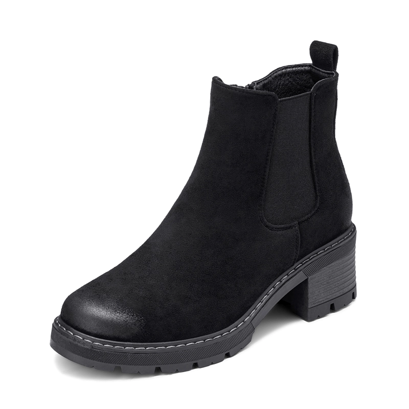 BOTIN TACO MUJER OUTDOOR PU TEXTIL WEIDE ZS81 - 3