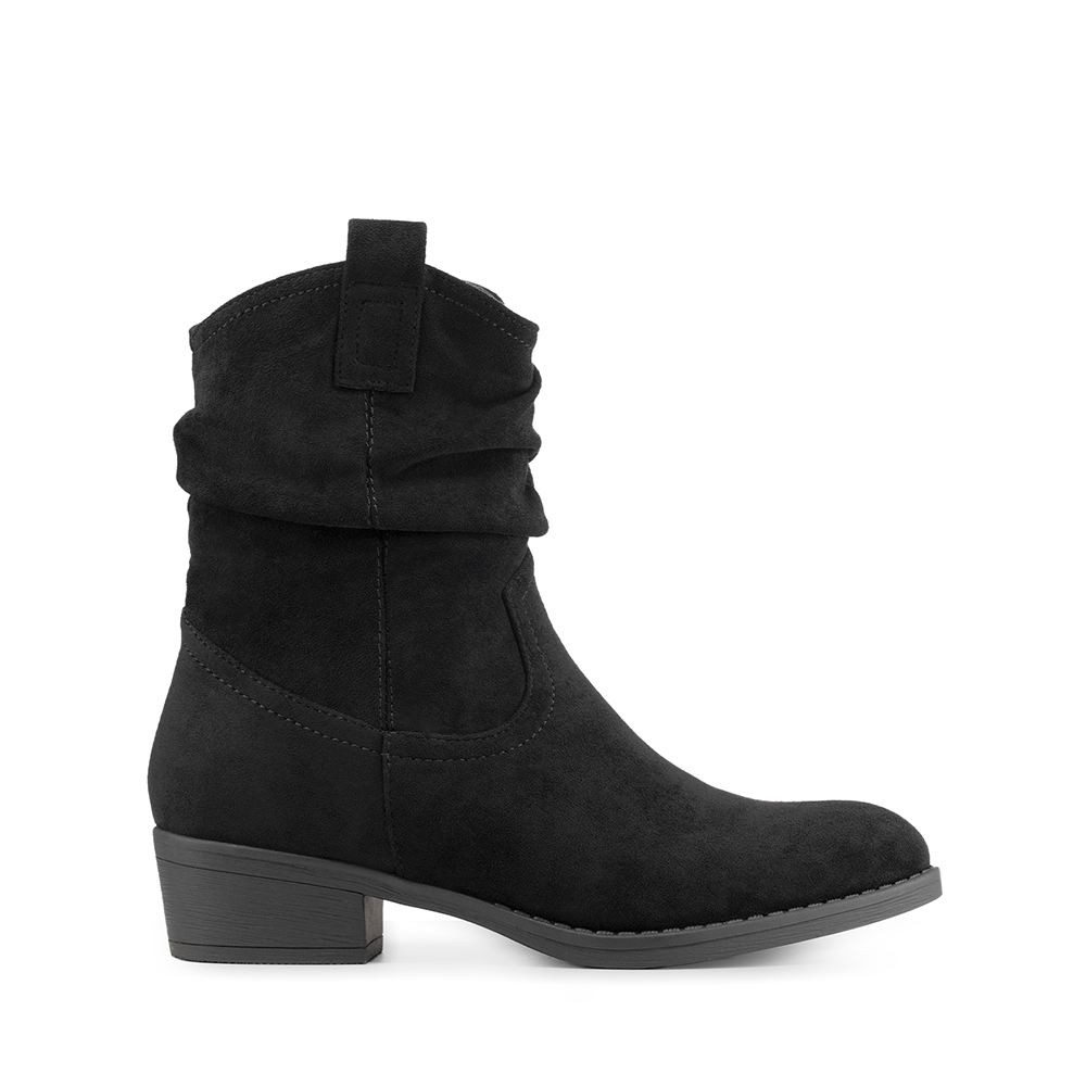 BOTIN TACO MUJER CASUAL PU TEXTIL WEIDE ZS80 - 1