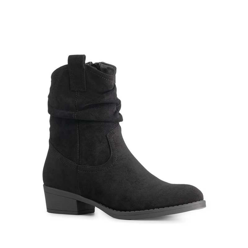 BOTIN TACO MUJER CASUAL PU TEXTIL WEIDE ZS80 - 6