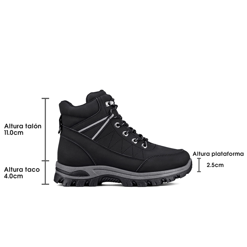 BOTIN TACO MUJER OUTDOOR PU WEIDE TFA219 - 6