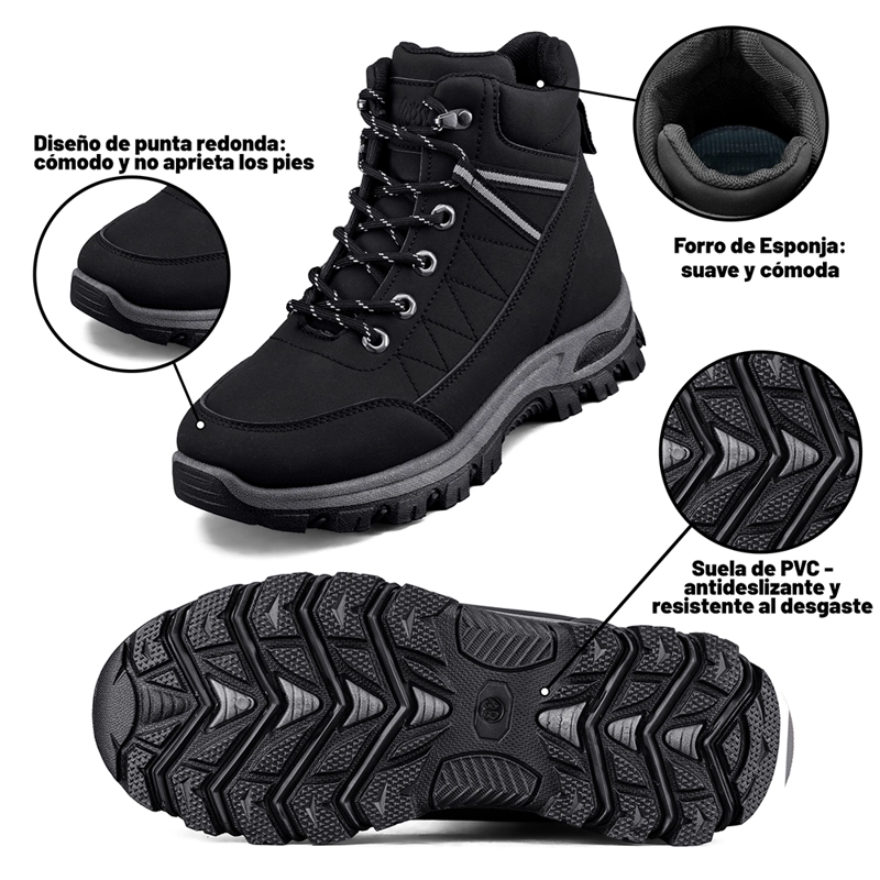 BOTIN TACO MUJER OUTDOOR PU WEIDE TFA219 - 7