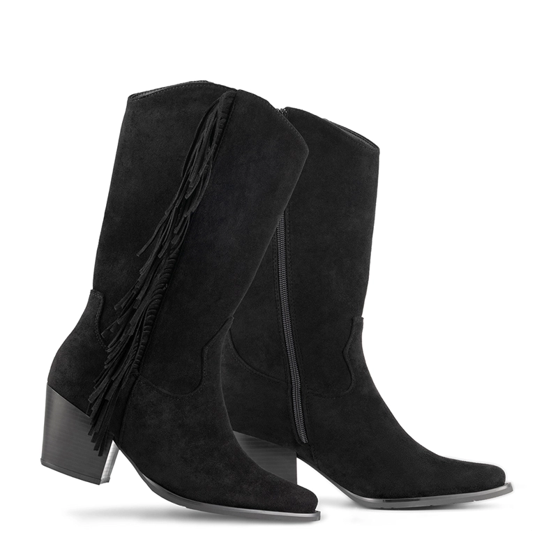 BOTA TACO MUJER OUTDOOR PU TEXTIL WEIDE HX535 - 4