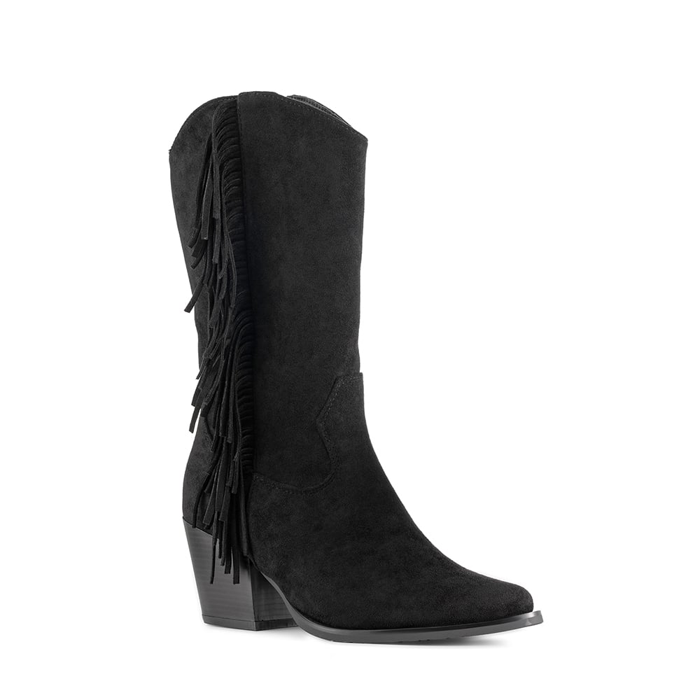 BOTA TACO MUJER OUTDOOR PU TEXTIL WEIDE HX535 - 5
