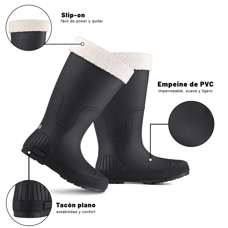 BOTIN DE AGUA MUJER OUTDOOR PVC WEIDE GH182 - 8