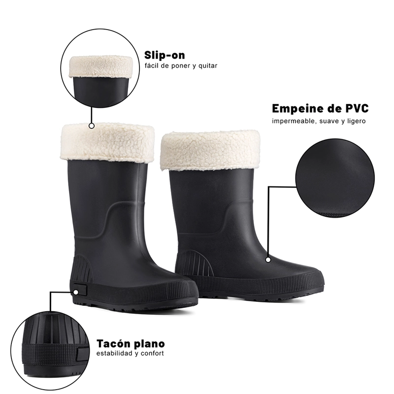 BOTAS DE AGUA MUJER OUTDOOR PVC WEIDE GH180 - 8