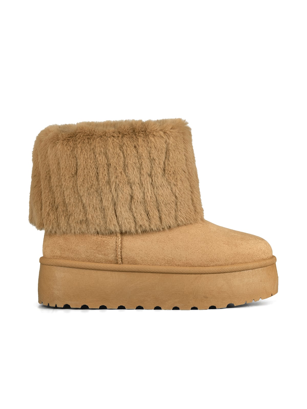 BOTIN CASUAL MUJER VINTAGE MODA TEXTIL CON FELPA WEIDE SL23 - 1