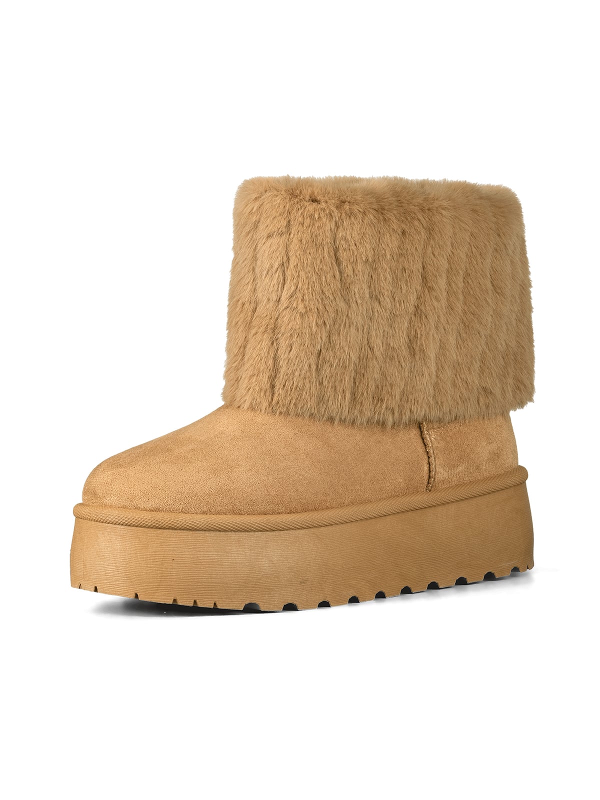 BOTIN CASUAL MUJER VINTAGE MODA TEXTIL CON FELPA WEIDE SL23 - 2