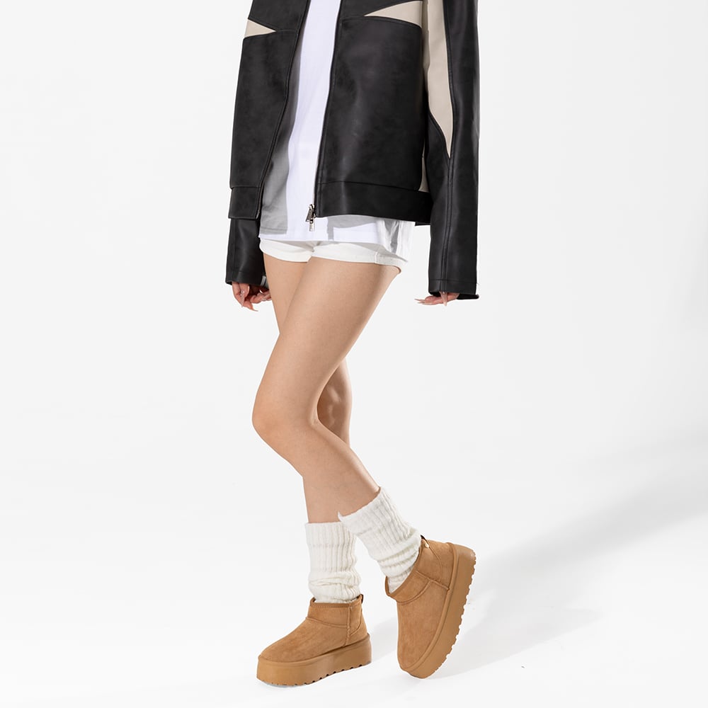 BOTIN CAMEL CASUAL MUJER WEIDE LT123 - 3
