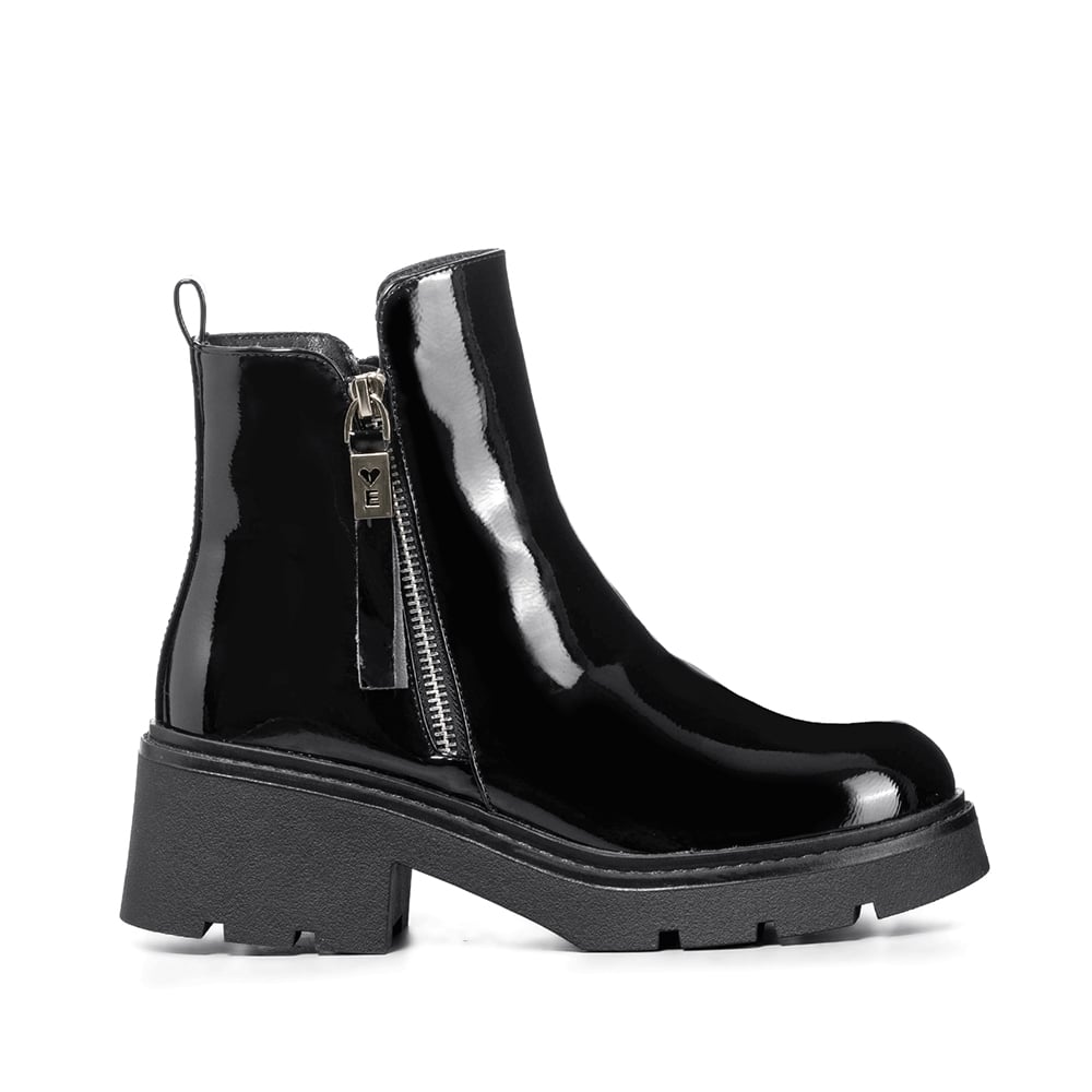 BOTIN CASUAL MUJER PU COMODO VINTAGE WEIDE ZS65B - 5