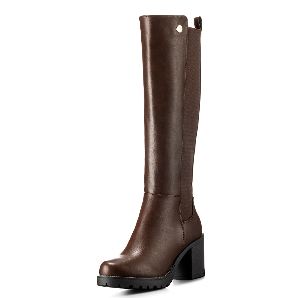 BOTA MARRON CASUAL MUJER WEIDE ZS53 - 1