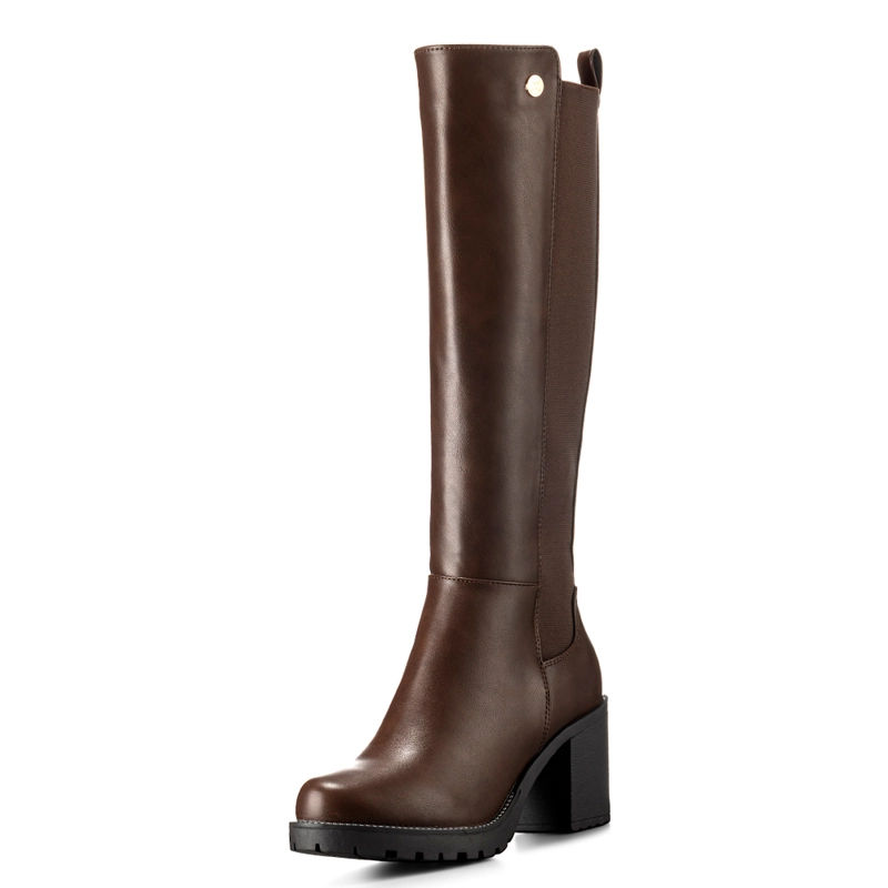 BOTA MARRON CASUAL MUJER WEIDE ZS53 - 1