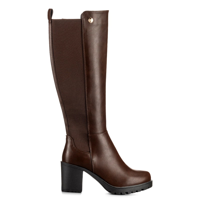 BOTA MARRON CASUAL MUJER WEIDE ZS53 - 4