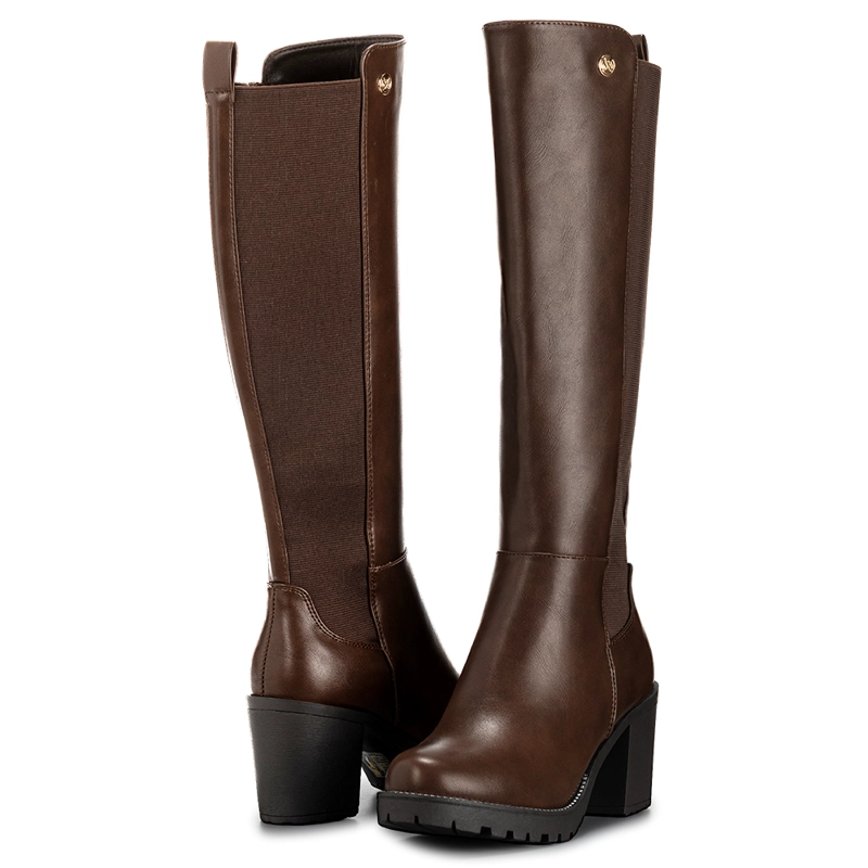 BOTA MARRON CASUAL MUJER WEIDE ZS53 - 5