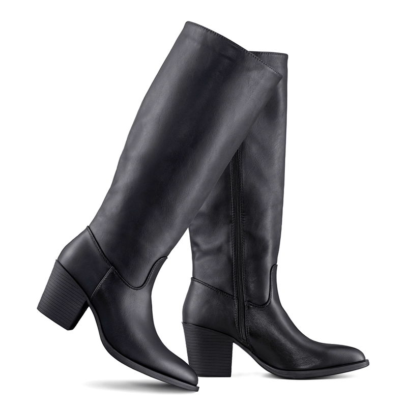 BOTA TACO MUJER CASUAL PU WEIDE CZY658 - 7