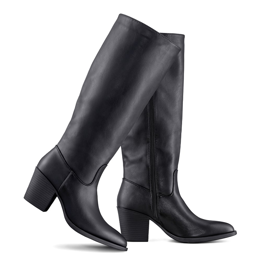 BOTA TACO MUJER CASUAL PU WEIDE CZY658 - 7