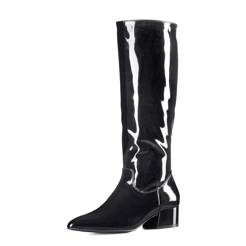 BOTA TACO MUJER CASUAL PU WEIDE CZY660 - 6