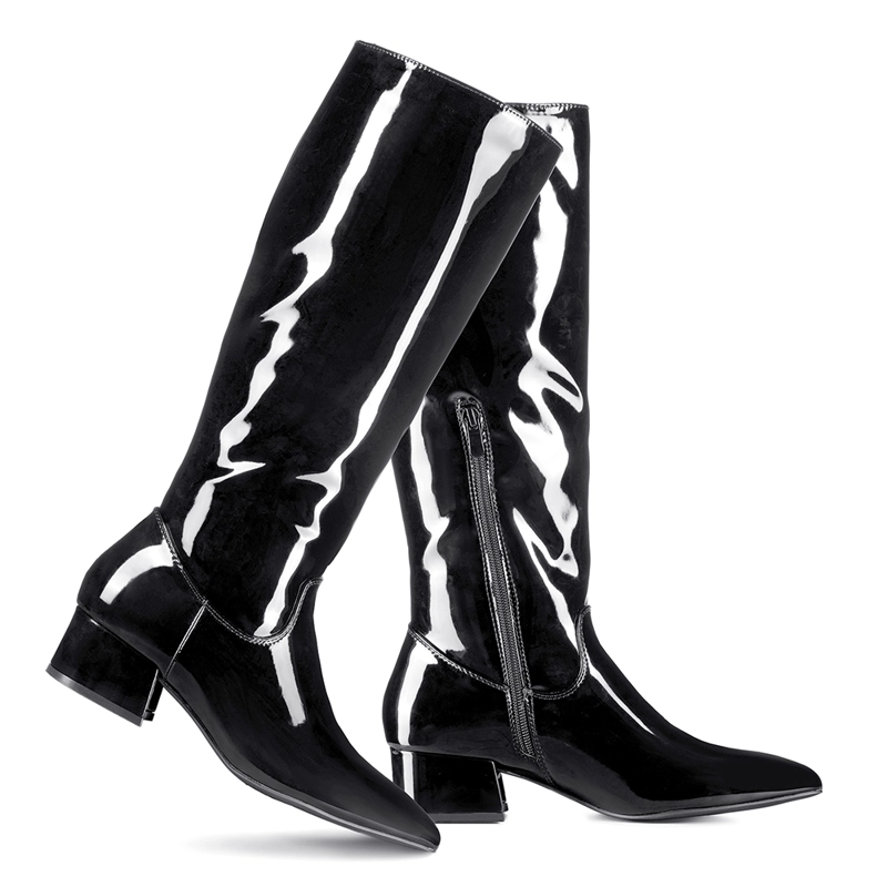 BOTA TACO MUJER CASUAL PU WEIDE CZY660 - 7