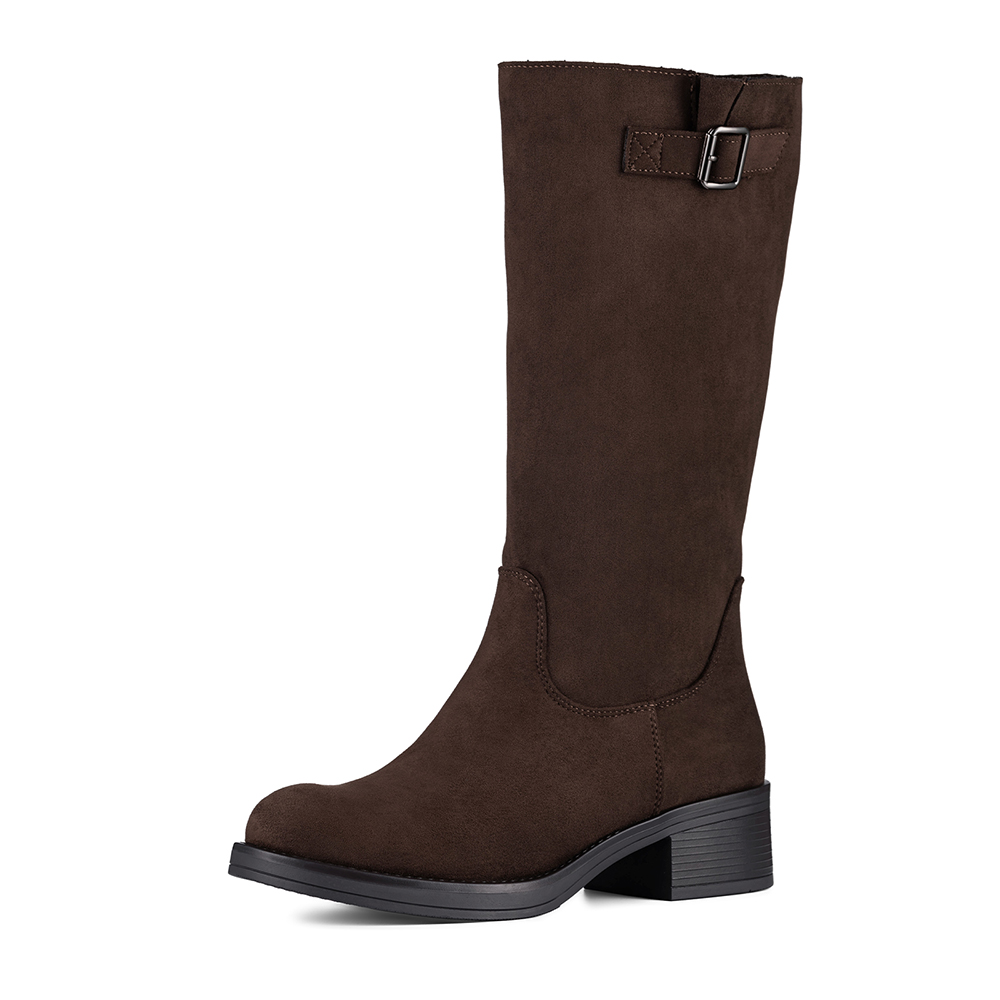BOTA TACO MUJER CASUAL PU TEXTIL WEIDE CZY659 - 6