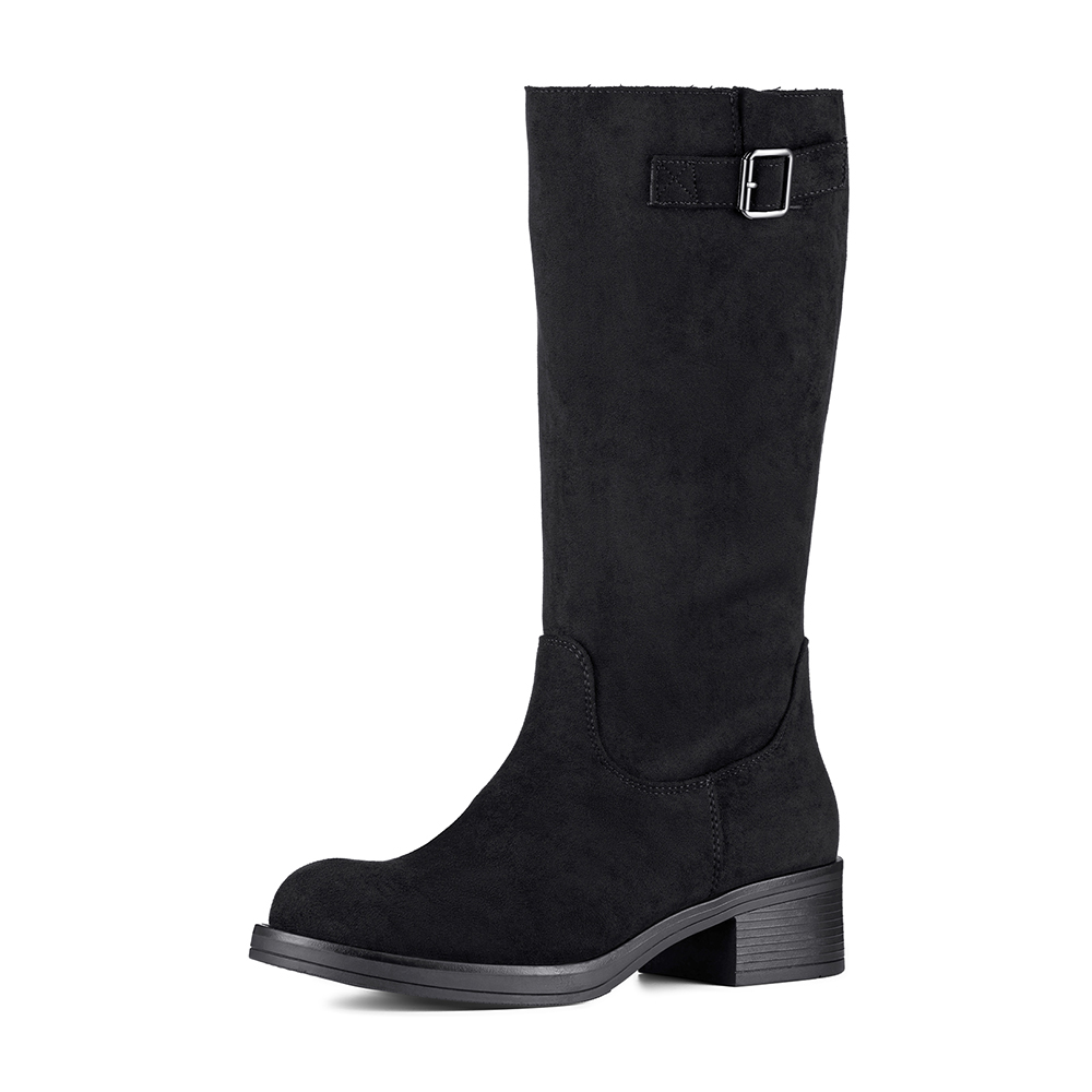 BOTA TACO MUJER CASUAL PU TEXTIL WEIDE CZY659 - 6