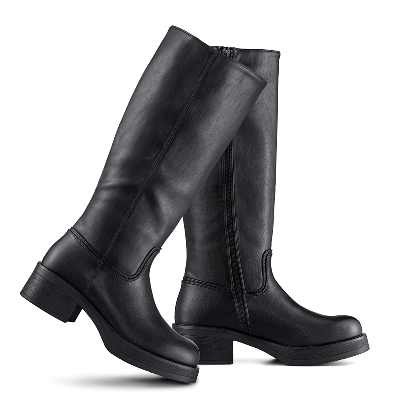 BOTA TACO MUJER CASUAL PU WEIDE CZY657 - 7