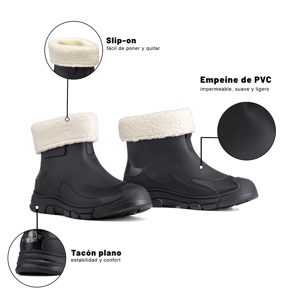 BOTIN DE AGUA MUJER OUTDOOR PVC WEIDE GH181 - 8