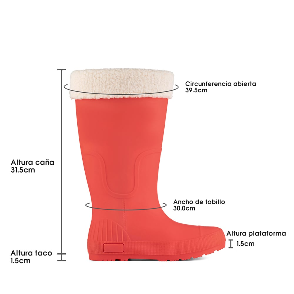 BOTIN DE AGUA MUJER OUTDOOR PVC WEIDE GH182 - 7