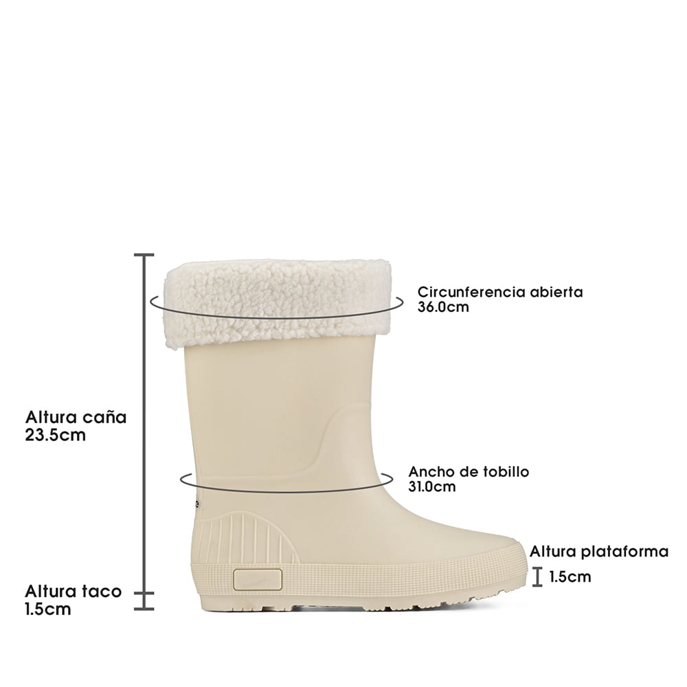 BOTAS DE AGUA MUJER OUTDOOR PVC WEIDE GH180 - 7