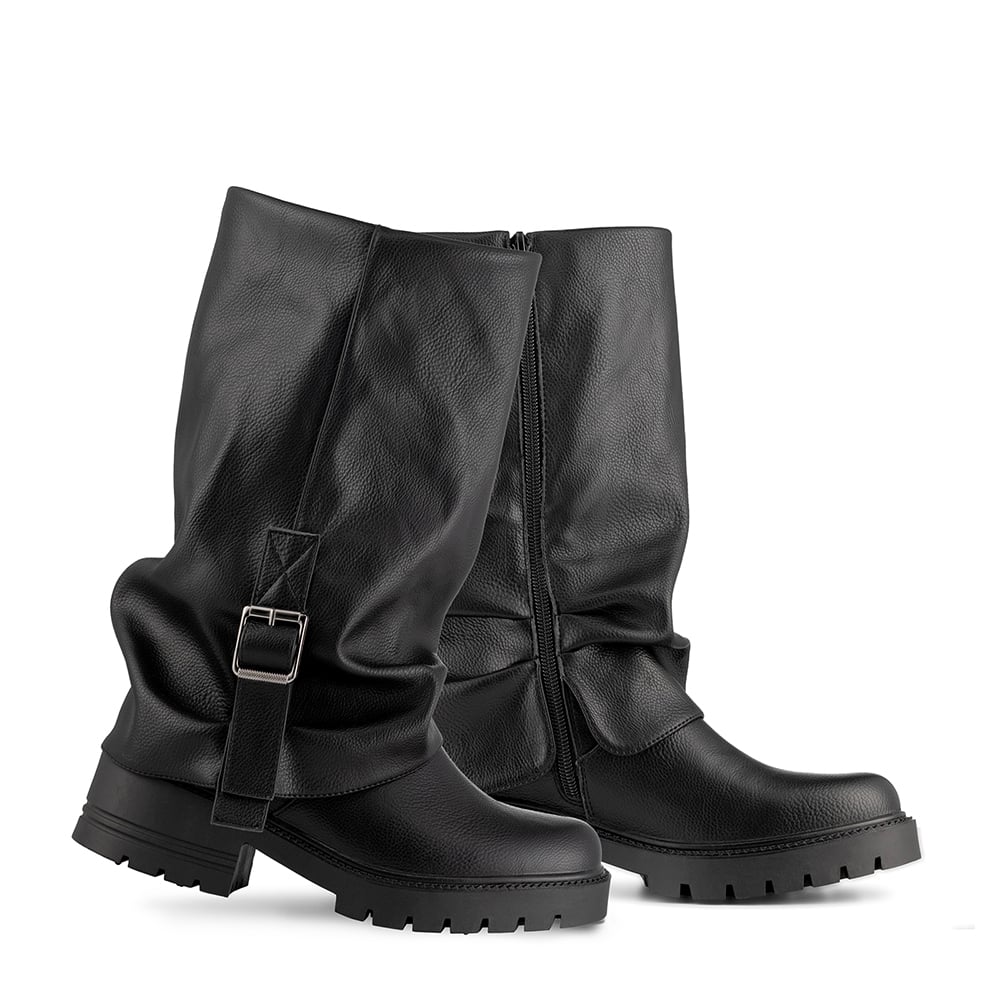 BOTA TACO MUJER CASUAL PU WEIDE ZS87 - 5