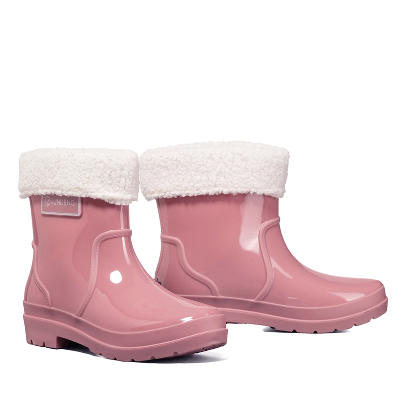 BOTIN DE AGUA MUJER PVC CASUAL IMPERMEABLE WEIDE GH161 - 5