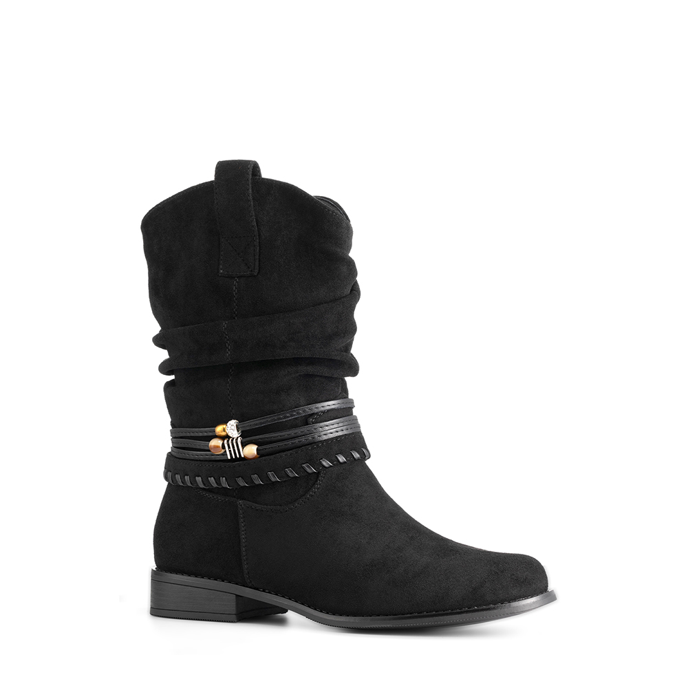 BOTA TACO MUJER OUTDOOR PU TEXTIL WEIDE HX533 - 6