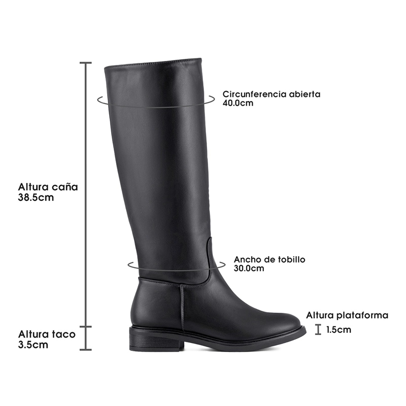 BOTA TACO MUJER CASUAL PU WEIDE HX531 - 7