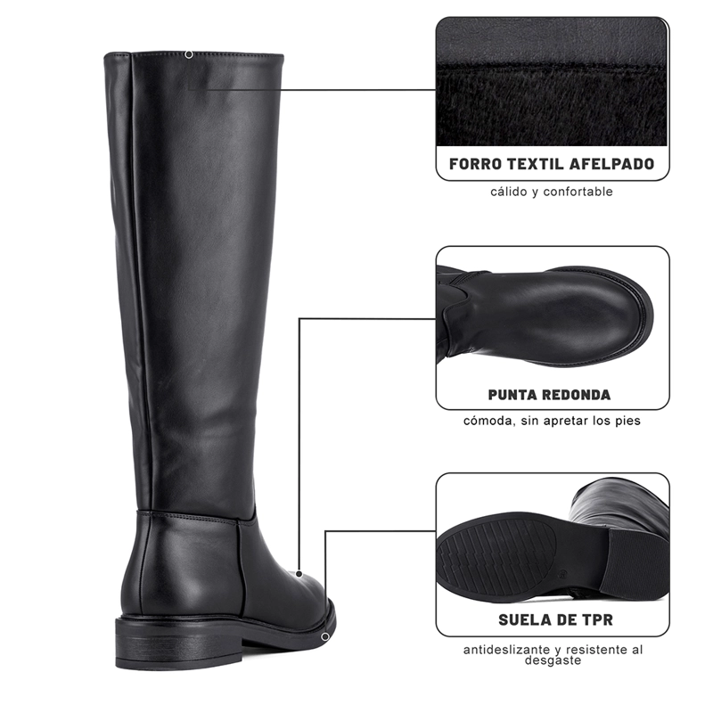 BOTA TACO MUJER CASUAL PU WEIDE HX531 - 9