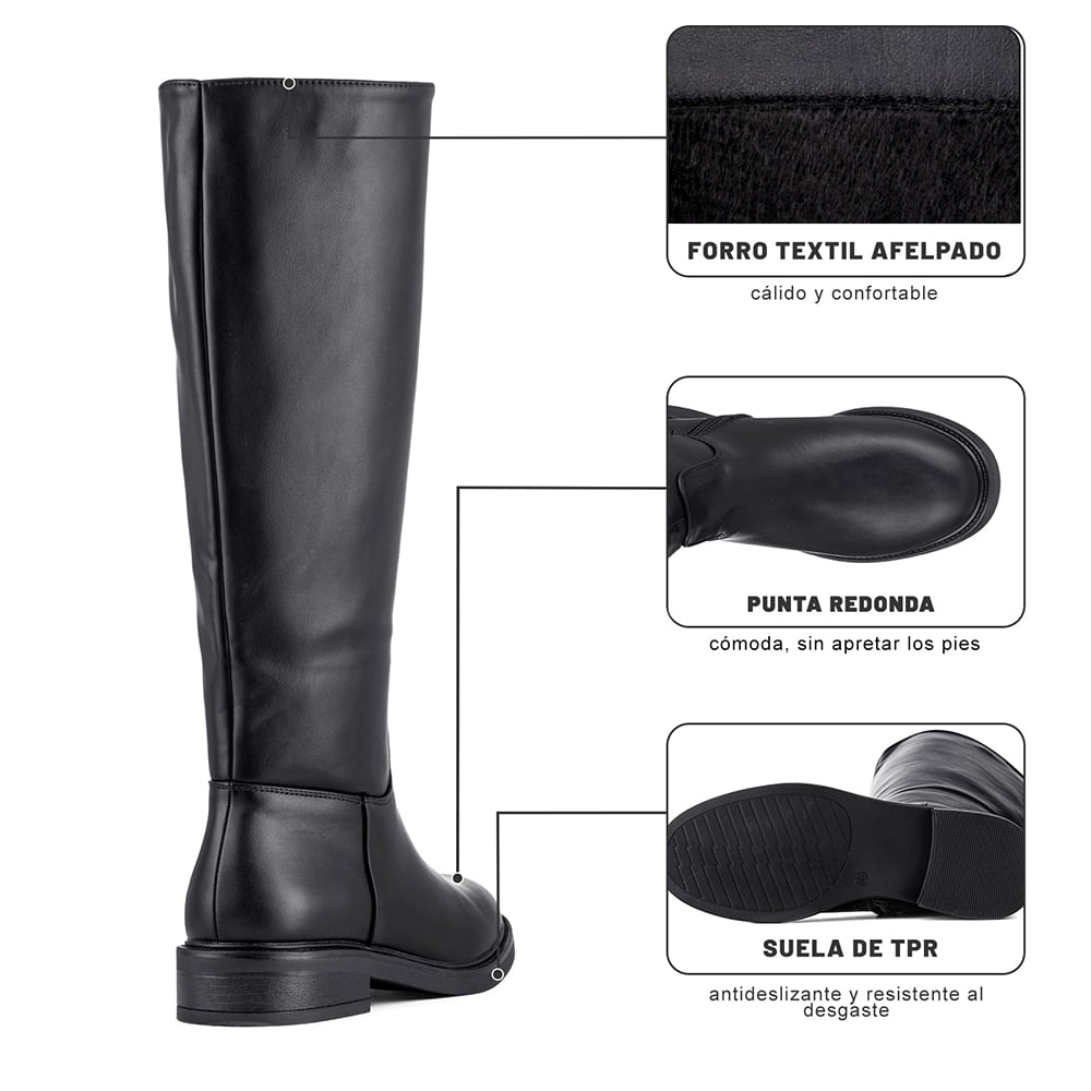 BOTA TACO MUJER CASUAL PU WEIDE HX531 - 9