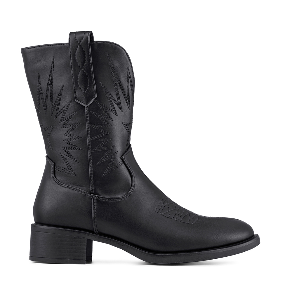 BOTA TACO MUJER CASUAL PU WEIDE DH92 - 1