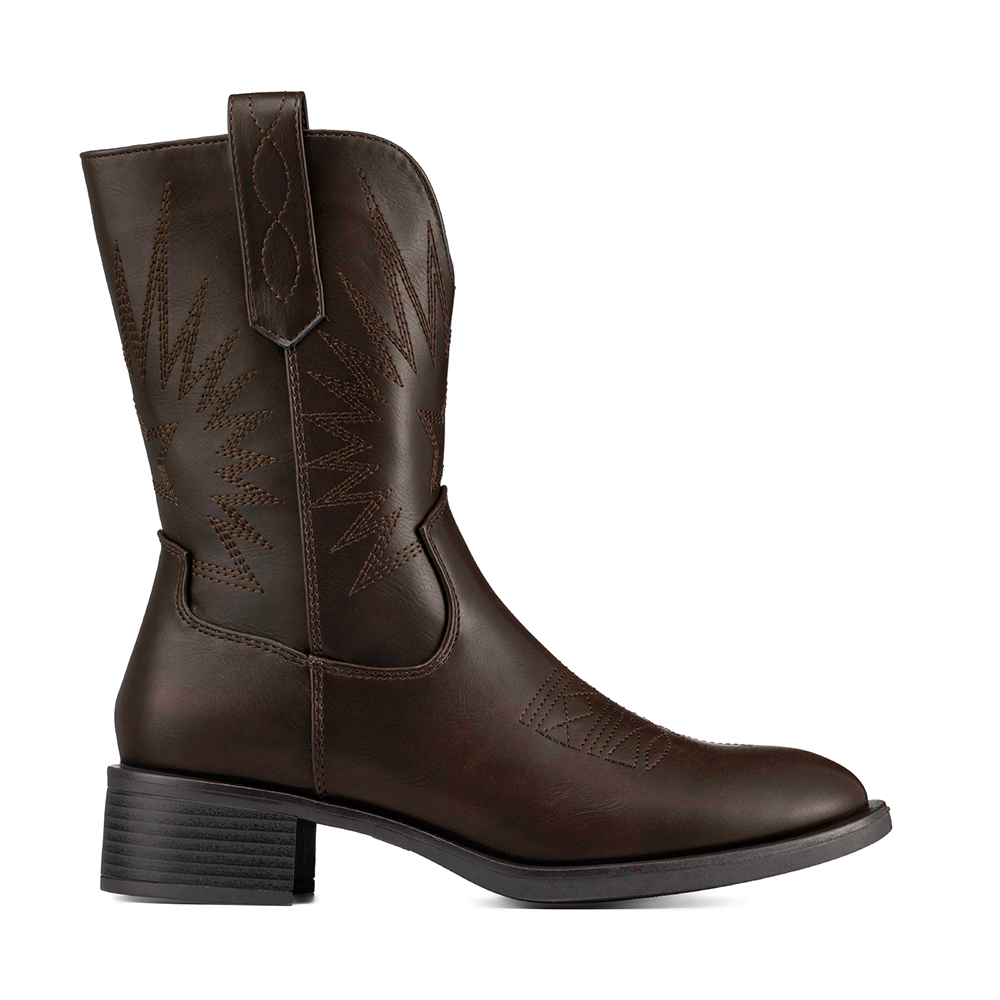 BOTA TACO MUJER CASUAL PU WEIDE DH92 - 1