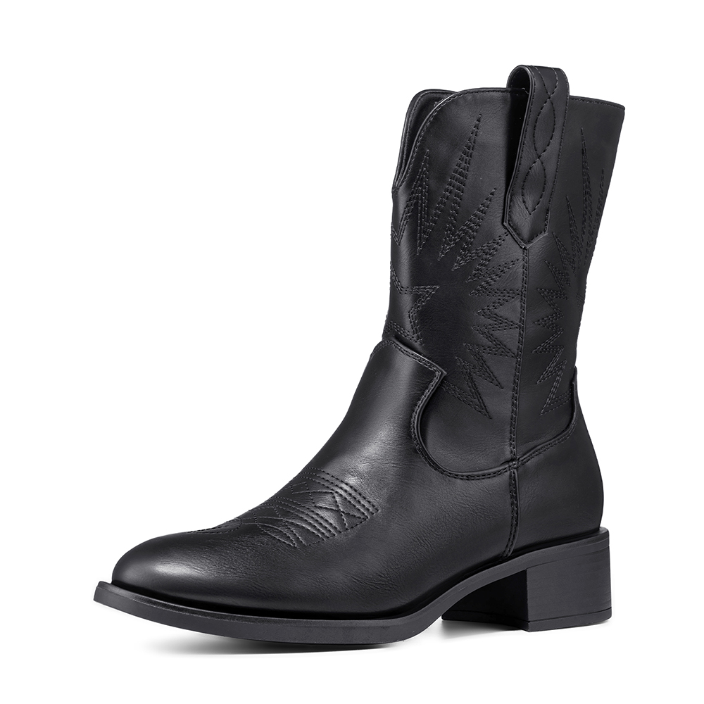 BOTA TACO MUJER CASUAL PU WEIDE DH92 - 3