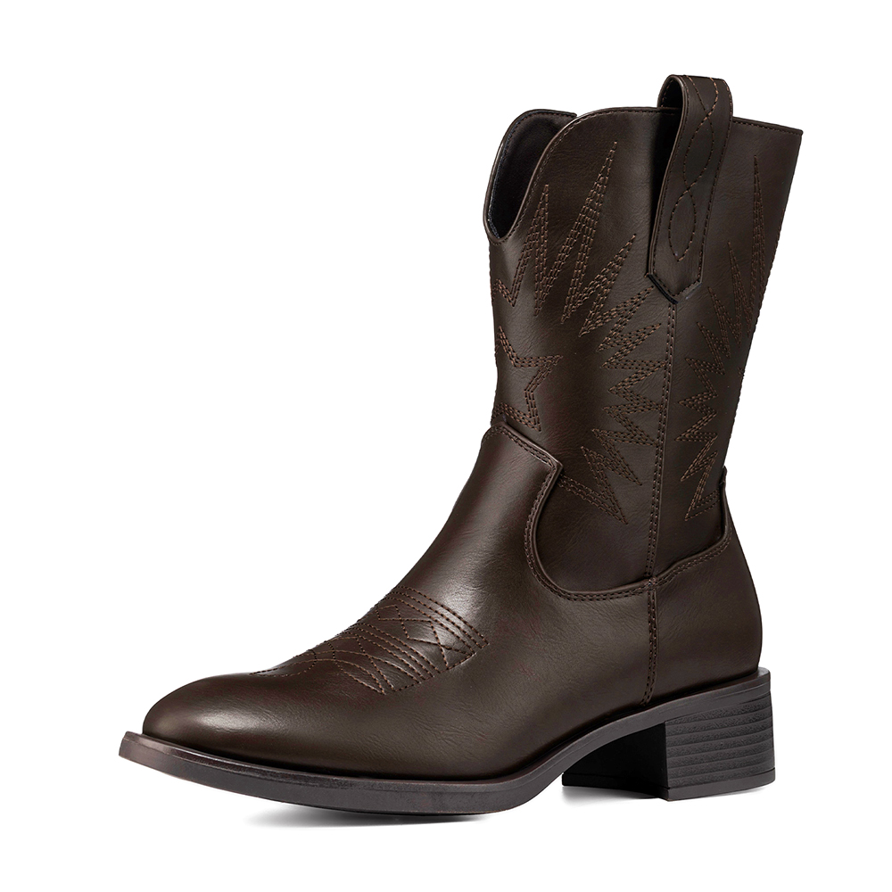 BOTA TACO MUJER CASUAL PU WEIDE DH92 - 3