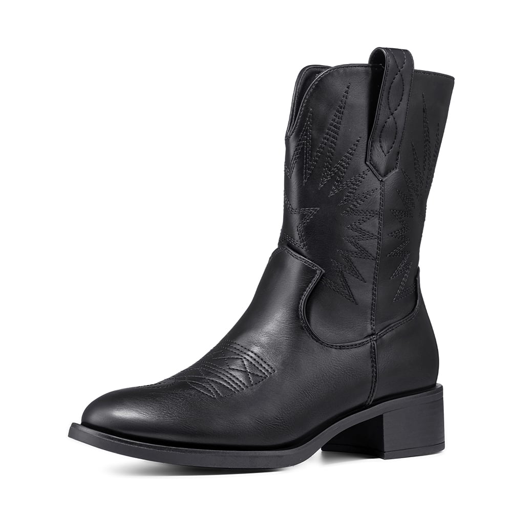 BOTA TACO MUJER CASUAL PU WEIDE DH92 - 3