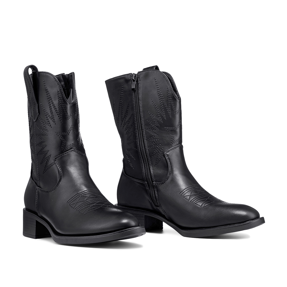 BOTA TACO MUJER CASUAL PU WEIDE DH92 - 5