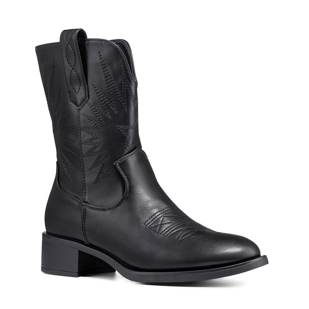 BOTA TACO MUJER CASUAL PU WEIDE DH92 - 6